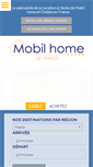 Mobile Screenshot of mobilhomedefrance.com